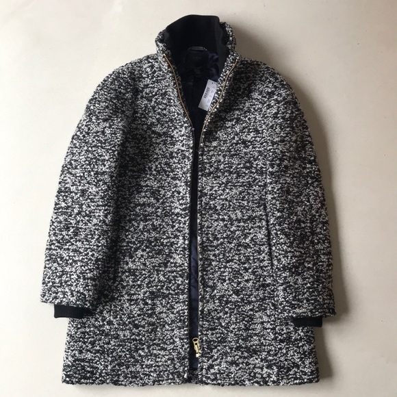 J. Crew Lodge coat in speckled boucle - Picture 6 of 8